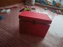 木哈哈国标红木红酸枝首饰盒收纳盒实木带锁结婚高档轻奢首饰收纳盒 红酸枝-锦上添花-棕色绒布 实拍图