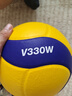 mikasa 中国中学生排球比赛指定用球  5号排球 V330W 实拍图