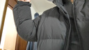 京东京造羽绒服男女情侣同款真鸭绒冬季外套面包服轻松羽绒 黑色 3XL 实拍图