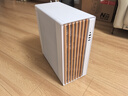 爱国者（aigo）御风N20白色 台式机电脑主机箱 ATX主板/木艺风道机箱/栅格式网孔散热面板 实拍图