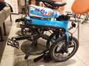 大行（DAHON）K3折叠自行车小轮自行车14英寸3速成人学生通勤车载单车KAA433 黑蓝色 实拍图