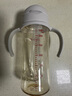 贝亲（Pigeon）自然成长翻盖直饮吸管 大童奶瓶330ml 经典款 18月+  AA278 实拍图