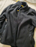 京东京造防静电户外摇粒绒外套秋冬抓绒衣透气保暖夹克男女同款 黑色 XL 实拍图