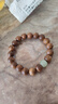 金丝檀木手串男士念珠盘玩檀木佛珠檀香手链女盘玩串珠送女友 金丝檀晴水款10mm 实拍图