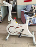 汗马 【销量过万】 家用动感单车静音运动减肥器材健身车室内脚踏车 游戏APP+蓝牙智联+材质加粗白 实拍图