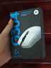 罗技（G）G304 LIGHTSPEED无线鼠标 游戏鼠标 轻质便携 绝地求生FPS鼠标英雄联盟LOL吃鸡 生日礼物 白色 实拍图