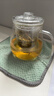 宣室堂茶壶玻璃耐高温泡茶壶玻璃茶具套装过滤茶水分离杯水壶花茶壶家用 企鹅壶650毫升（带2杯） 实拍图
