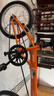 大行（DAHON）KT610折叠自行车16英寸单速男女学生上班上学城市通勤单车 橙色 实拍图