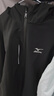 美津浓（MIZUNO）户外夹克男连帽梭织印花透气情侣锋衣外套上衣 实拍图