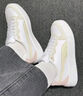 彪马（PUMA）经典休闲小白鞋男女款新款夏季运动板鞋CAVEN 384953 灰色-黑色-27 42 【偏小,建议拍大半码】 实拍图