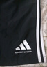 阿迪达斯短裤男夏季透气薄款宽松休闲运动梭织五分裤 黑/白 1CS-BW  S  实拍图