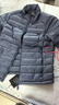 京东京造【air+零压羽绒】轻薄羽绒服男外套冬立领90鸭绒 薄雾蓝S 实拍图