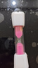 儿童刷牙计时沙漏笑脸沙漏计时器3分钟个性幼儿园学生创意小礼物 粉色1个 实拍图
