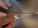 黛米【品牌福利】性价比戒指开口款淡水珍珠戒指 设计镂空戒指礼物女 伊兰 实拍图