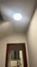 雷士（NVC）LED阳台吸顶灯走廊过道玄关灯三色灯卧室圆形感应吸顶灯2026新款 微波雷达感应灯 玉研12瓦白光 实拍图