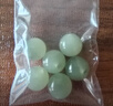 金玉兰香（JIN YU LAN XIANG）天然和田玉珠子散珠真玉圆珠和田玉高货玉石diy配珠老型珠 和田玉（冰浅晴） 8mm圆珠单颗 实拍图