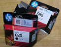 惠普（HP）680墨盒原装适用2138 3636 3638 3776/77 4678 5088打印机 680黑色*2只（约960页） 实拍图