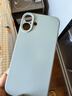 奶小鸭（NEYAA）适用苹果16plus手机壳 iphone16plus保护套镜头全包液态硅胶超薄防摔简约软壳男女款 远峰蓝 实拍图
