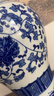 傲世景德镇陶瓷器青花瓷花瓶工艺品客厅摆件玄关办公室博古架装饰品 青花缠枝莲鱼尾瓶+底座+证书 实拍图