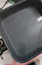 美的（Midea）电火锅 电炒锅家用多功能电锅煎烤涮一体电热电煮锅6L 火锅锅不粘烤鱼锅 国家补贴 6L 【加深平底锅】DY3030Easy101 实拍图