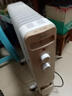 美的（Midea）【金缕衣】取暖器家用/电暖器/电暖气/加湿烘衣/13片全屋大面积取暖器/电热油汀取暖器NY2213-18GW 实拍图