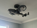 EternalFire意菲意EFE护眼吸顶吊灯儿童房男孩卧室客厅飞机风扇广东中山灯具 摇头版【智能语音】70W 实拍图