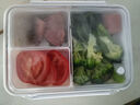 家の物语（KATEI STORY）日本水果盒食品级小学生分格便携野餐饭盒儿童食物保鲜盒收纳盒 小号1个+中号1个+大号1个 3件套 实拍图