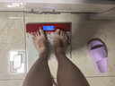 志高（CHIGO）体重秤电子秤体脂秤人体秤家用健康秤高精度称重精准LCD高清屏幕可称360斤 志高体重秤白色【电池款】 实拍图