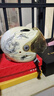 坦克（Tanked Racing）T536摩托车头盔大半盔3C男女四季防晒电动车安全帽 白色 极光 M  实拍图