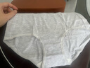 三枪女士内裤莫代尔柔软透气舒适中腰纯棉裆布女式三角裤【3枚装】 实拍图