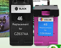 得印46XL墨盒 黑彩套装 惠普HP46墨盒CZ637A/CZ638A适用惠普Deskjet 2020/2520hc 2529 4720 4729 2029打印机 实拍图
