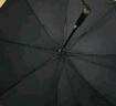 天堂 防风雨伞长柄 雨伞半自动男士商务伞超大伞面 黑色 实拍图