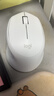 罗技（Logitech）M280 M275无线鼠标 笔记本电脑商务办公鼠标人体工学鼠标USB右手鼠标舒适多彩 带无线2.4G接收器 M275 白色 实拍图