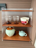喻品杯架置物架收纳架客厅茶水杯架子厨房桌面架子ZW275三层海棠色36 实拍图