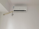 申花空调补贴 节能空调挂机 家用 壁挂式 卧室出租屋 省电变频  以旧换新 安静低音快速冷暖独立除湿 大1.5匹 一级能效 【单冷】全铜管 无安装 送货入户 实拍图