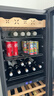 芭克斯（Bacchus）红酒柜恒温柜嵌入式家用多功能单门双温冷藏柜风冷无霜办公室餐厅保鲜冰吧饮料柜立式展示柜茶叶柜 YC-208双温【3合1:冰吧+茶叶+酒柜】 40瓶 实拍图