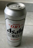 朝日Asahi朝日超爽生啤酒 500ml*12听 10.9度 整箱装 实拍图