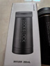 乐扣乐扣（LOCK&LOCK）不锈钢纤巧便携保温杯茶水杯车载商务杯子（200ml）黑色 实拍图