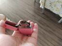 ZIPPO打火机之宝防风煤油 粉红哑漆商标 生日礼物送老公送男友 单机 实拍图