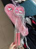麦斯卡（Mesuca）羽毛球拍Hello Kitty 女生礼物入门训练一对铝合金耐打对拍 实拍图