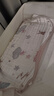 十月结晶婴儿拍嗝巾纱布毛巾口水巾婴儿喂奶巾宝宝平枕拍嗝垫背巾2条 粉色 实拍图