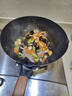 三禾钛铁不粘炒锅无涂层炒菜锅铁锅轻量燃气灶炒锅28cm  实拍图