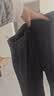 凡客诚品（VANCL）官方店休闲直筒运动裤男士秋季百搭 铁灰 XL 实拍图