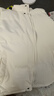 羽绒服马甲女秋冬新款休闲百搭简约外穿保暖背心马甲 W03-象牙白 M 实拍图