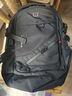 SWICKY瑞士书包男大容量双肩包背包笔记本电脑包旅行包休闲潮高中大学生 普通款黑色大号【两层】 实拍图