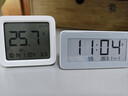 小米 米家电子温湿度计Pro蓝牙电子温湿度计钟表联米家APP家用婴儿房室内高精密感应控制 米家电子温湿度计Pro+替换墙贴 实拍图