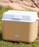 原始人 保温箱冰块冷藏箱户外露营旅行车载冰桶商用摆摊钓鱼小型便携 卡其26L-配冰盒*2+冰袋*8 实拍图