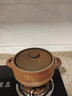 荥匠人荥经砂锅煲汤炖汤家用砂锅无釉砂锅汤锅炖肉熬粥煲老式传统土砂锅 古法精烧（6-10人使用） 8.5L 实拍图