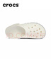 卡骆驰（CROCS）洞洞鞋贝雅卡骆班轻便耐磨一脚蹬休闲鞋|205089 白/深蓝-126 44 (280mm) 实拍图