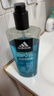 阿迪达斯 （adidas）男士沐浴露 洗发洁面三效合一 补水保湿 冰点两件套600ml 实拍图